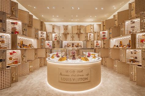 louis vuitton first chocolate shop